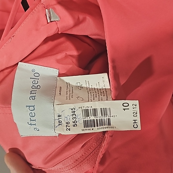 Alfred Angelo pink cute mini cocktail dress - Picture 3 of 3